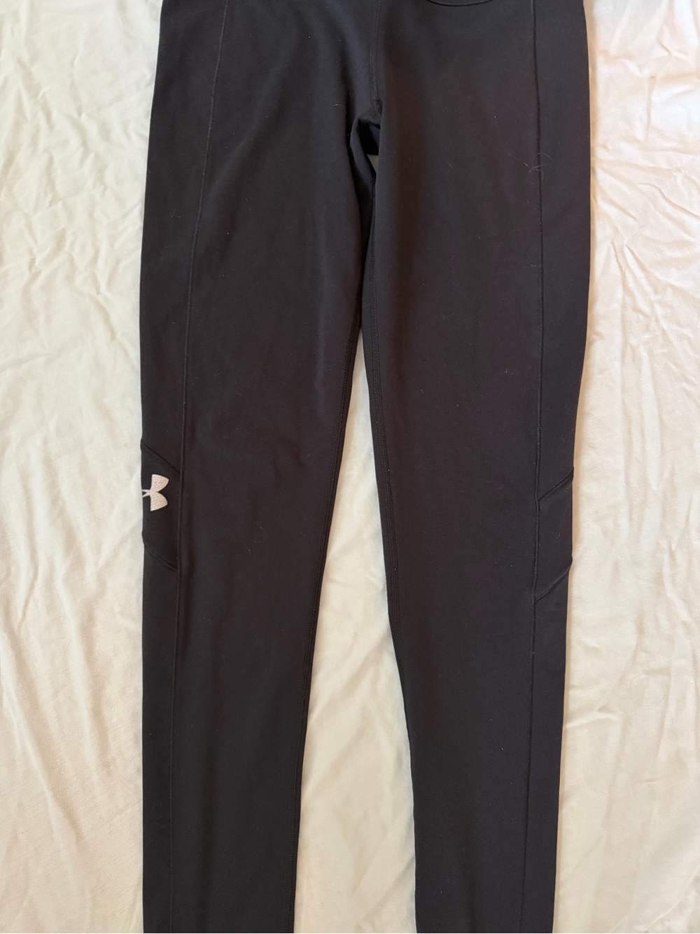 Under Armour Black Athletic Black Leggings size Small